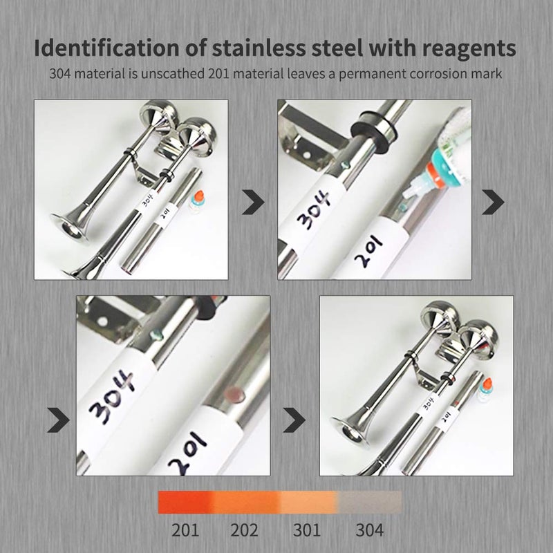 FARBIN Boat horn Waterproof Stainless Steel Dual Trumpet,Electric Horn for 12v Boats Ship Sailboat Yacht Off-Road Vehicle Truck SUV RV Vans Touring Car (Stainless steel double tube, 12V) - Image 3